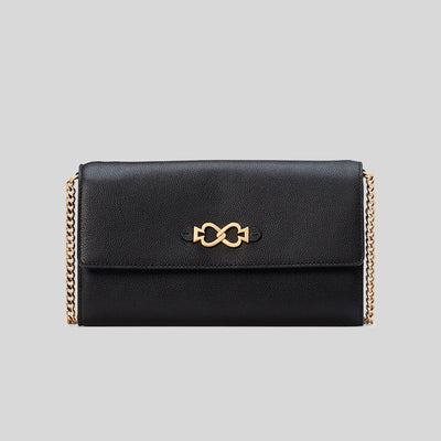 KATE SPADE Toujours Chain Clutch Bag with Strap for Crossbody Wear