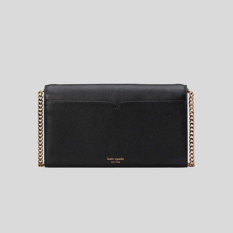 KATE SPADE Toujours Chain Clutch Bag with Strap for Crossbody Wear