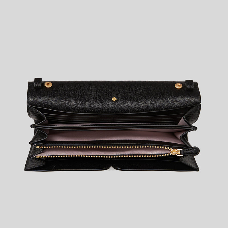 KATE SPADE Toujours Chain Clutch Bag with Strap for Crossbody Wear