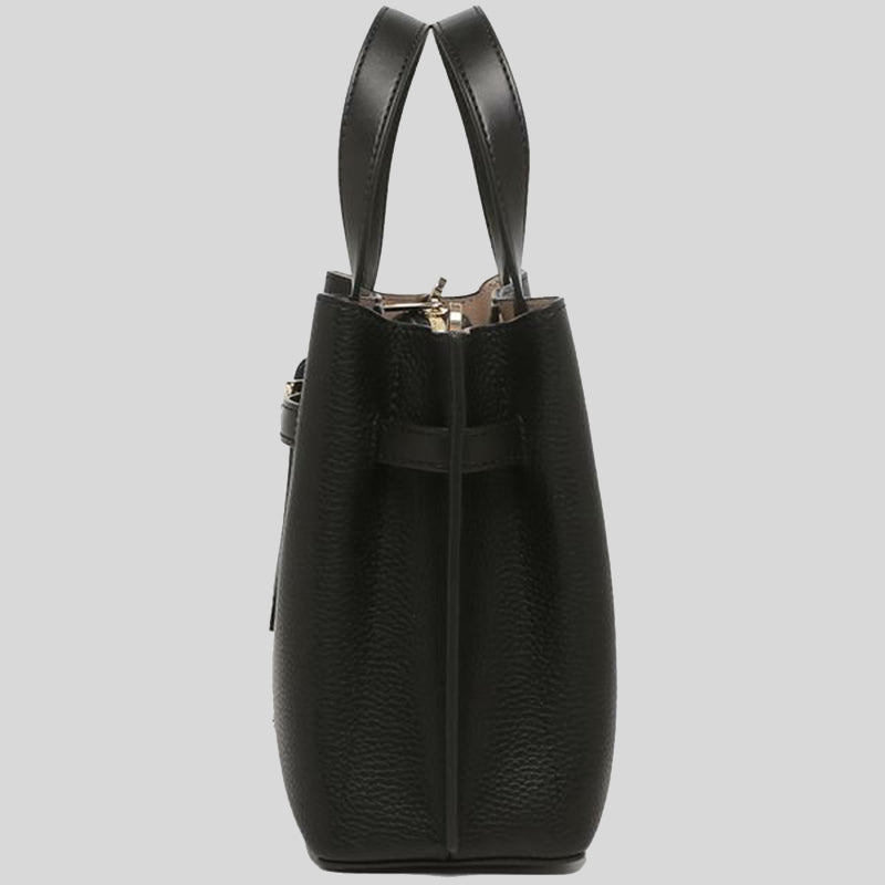 M.I.C.H.A.E.L K.O.R.S Emilia Small Pebbled Leather Satchel Bag for Shoulder/Crossbody Wear