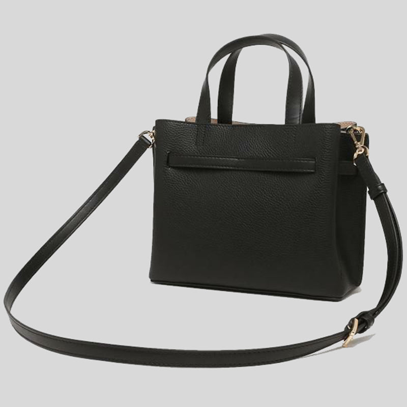 M.I.C.H.A.E.L K.O.R.S Emilia Small Pebbled Leather Satchel Bag for Shoulder/Crossbody Wear