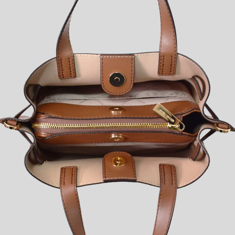 M.I.C.H.A.E.L K.O.R.S Emilia Small Satchel Bag with Strap for Shoulder/Crossbody Wear