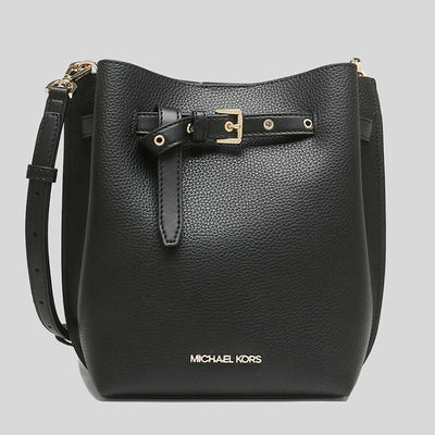 MICHAEL KORS Emilia Small Satchel/Bucket Bag with Crossbody Detachable Strap