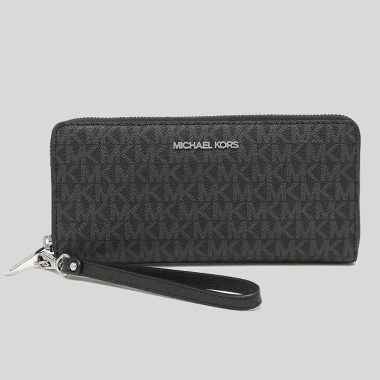 MICHAEL KORS Jet Set Travel Large Logo Continental Wristlet