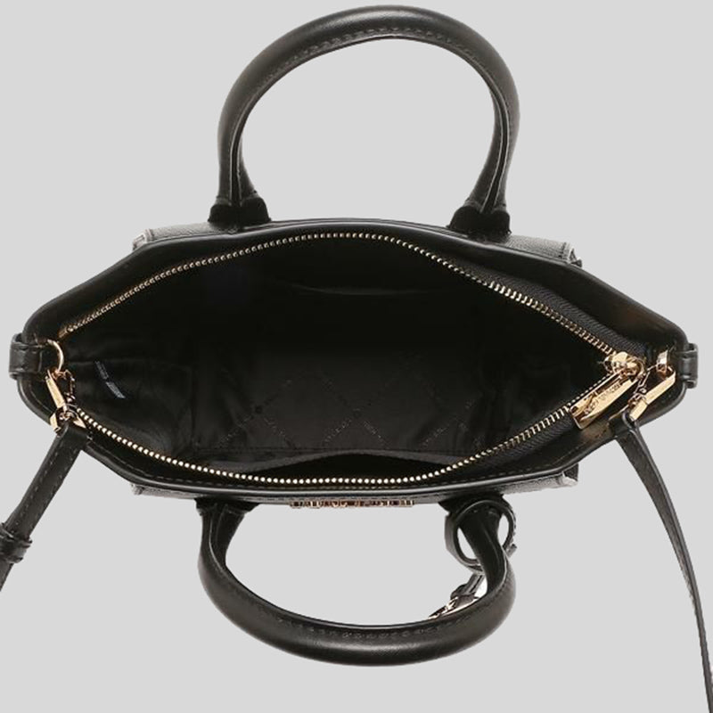 MICHAEL KORS Avril Small Leather Top Zip Satchel Handbag With Detachable Crossbody Strap