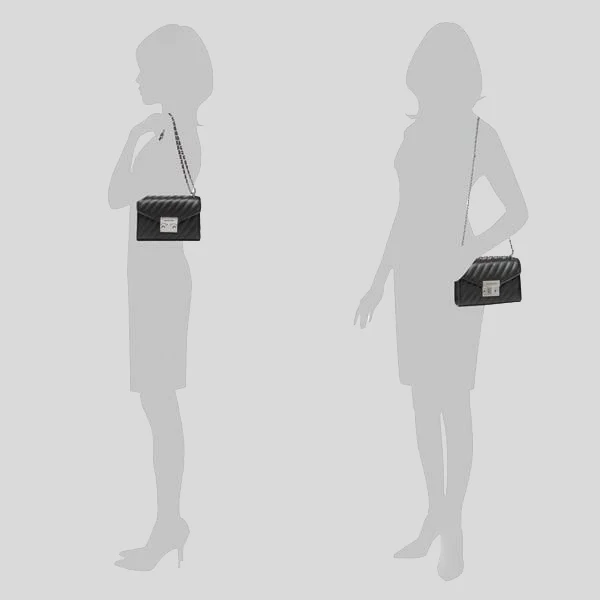 M.I.C.H.A.E.L K.O.R.S Quilted/Flap Shoulder/Crossbody Bag