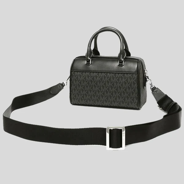 M.I.C.H.A.E.L K.O.R.S Travel Extra Small Duffle Crossbody Bag in Signature Black