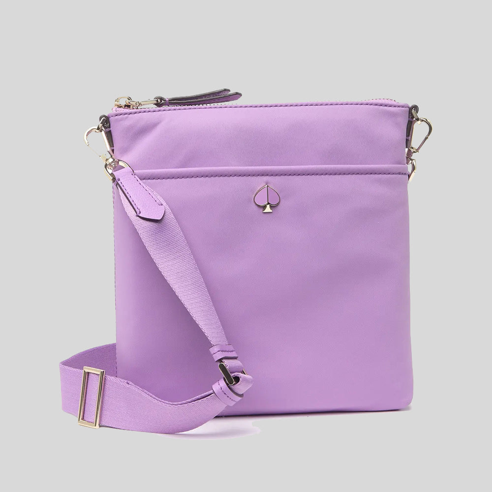 Kate Spade Taylor Nylon Crossbody Bag in Queen’s Purple