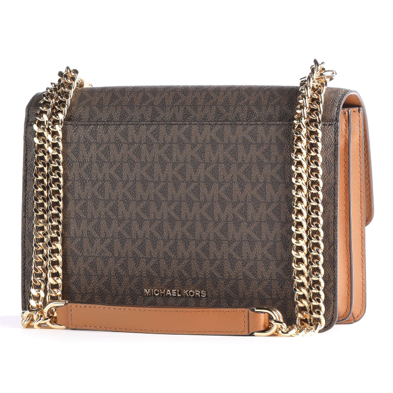 M.I.C.H.A.E.L K.O.R.S Jade Shoulder bag imitation leather dark brown
