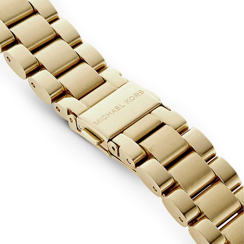 M.I.C.H.A.E.L KORS Bradshaw Quartz Watch In Golden For Ladies