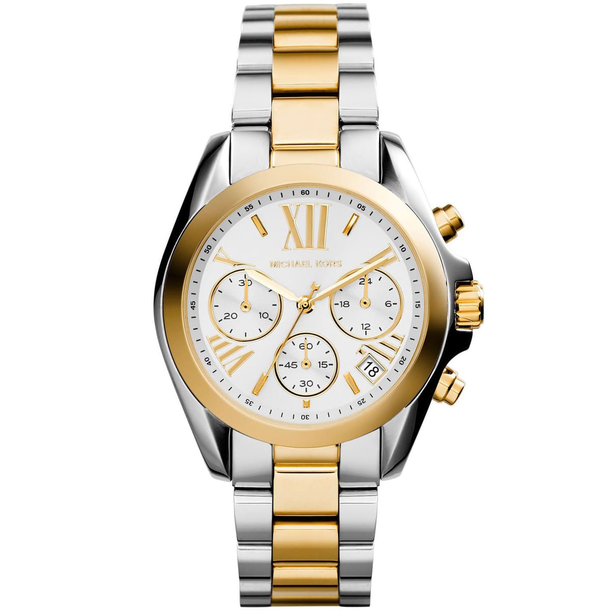 M.I.C.H.A.E.L K.O.R.S Bradshaw Two-tone Gold Ladies Watch