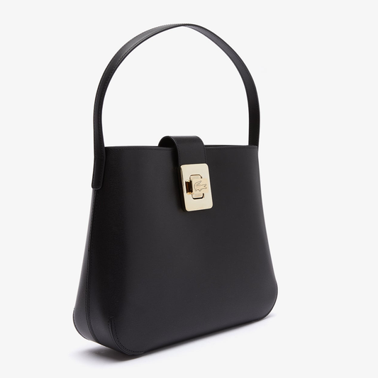 LACOSTE Amelia Leather Hobo Women's Bag for Shoulder Wear