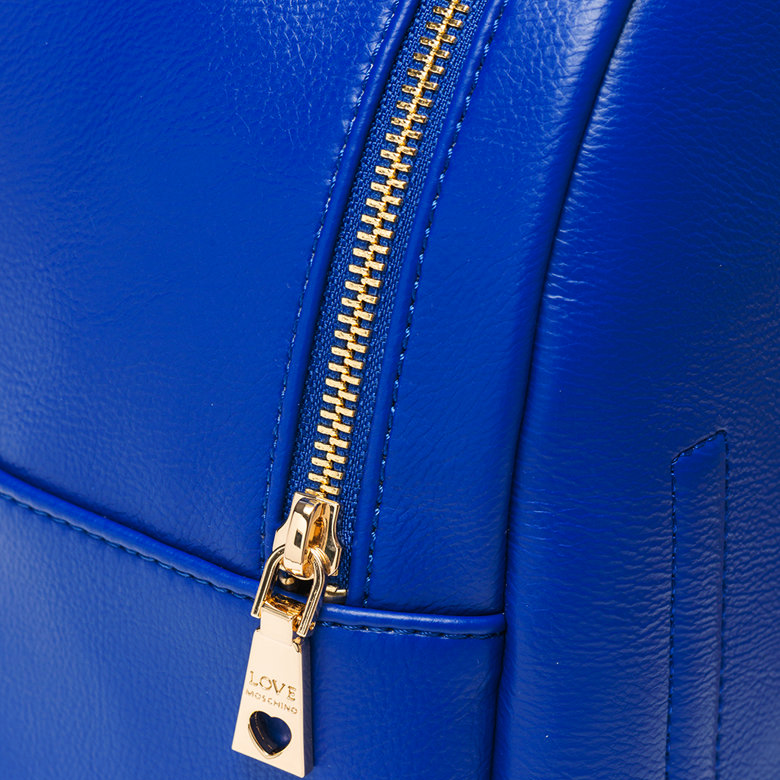L.O.V.E M.O.S.C.H.I.N.O Backpack in Radiant Blue