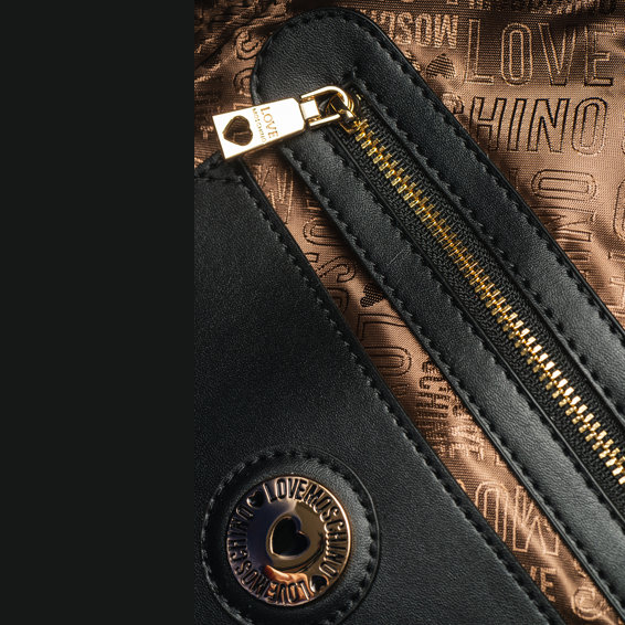 L.O.V.E M.O.S.C.H.I.N.O Backpack in Radiant Blue