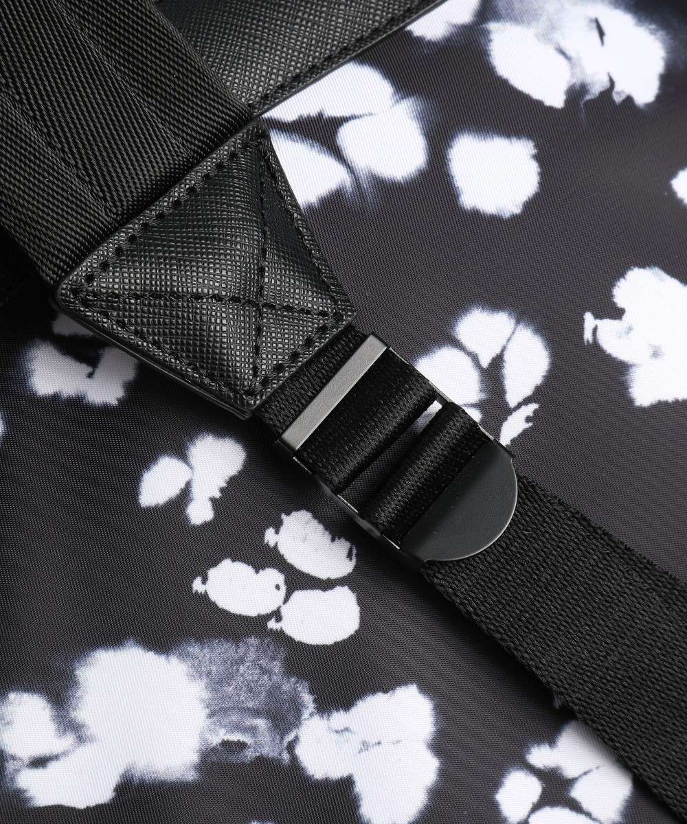 TED BAKER Shefa Nocturnal Animal Nylon Backpack in Black