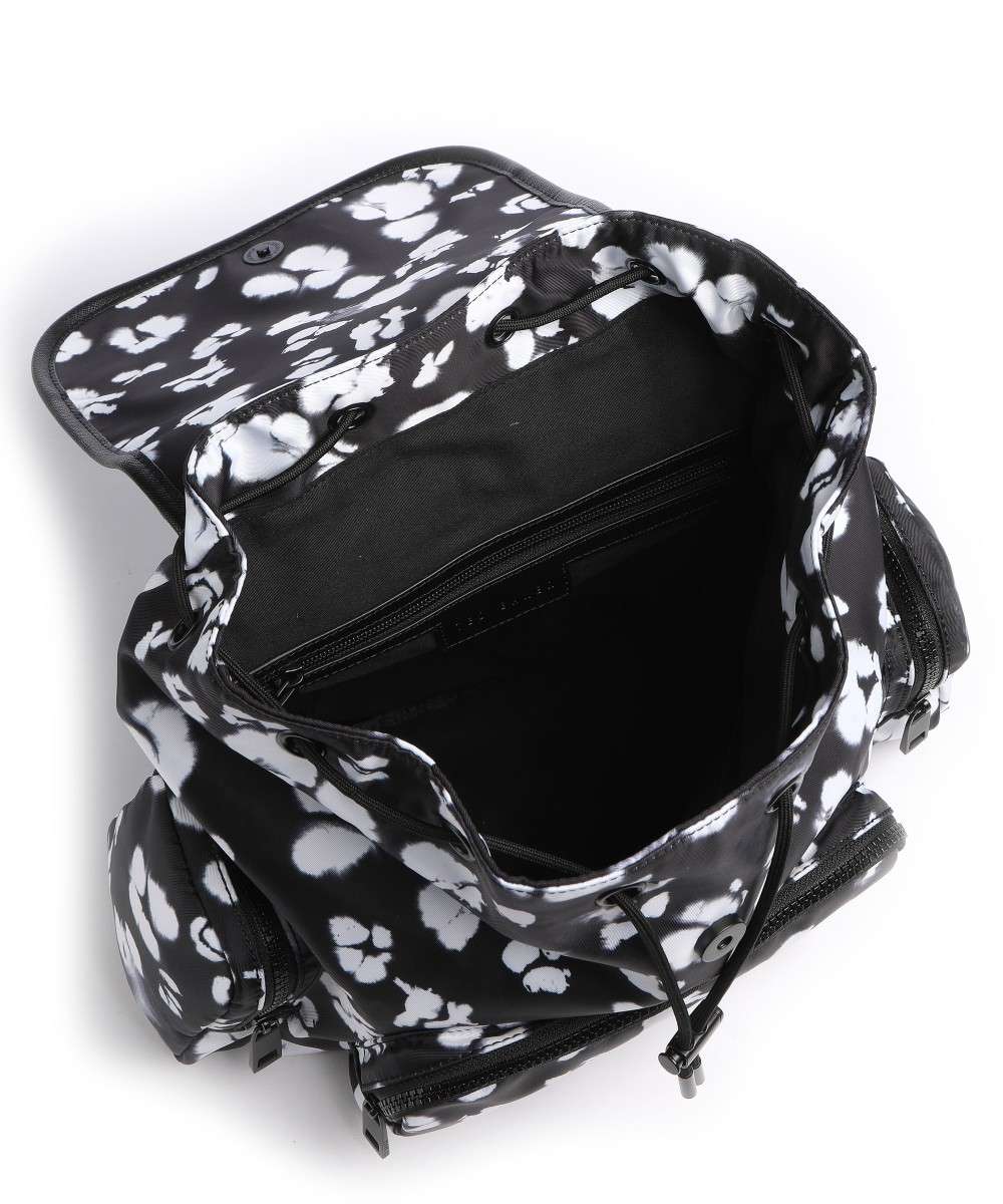 TED BAKER Shefa Nocturnal Animal Nylon Backpack in Black
