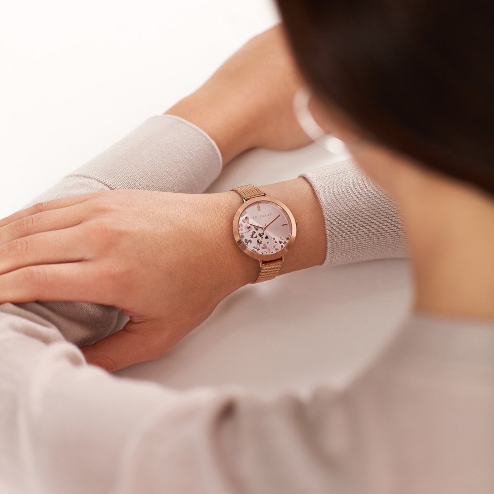 TED BAKER Ammy Hearts Rose Ladies Watch