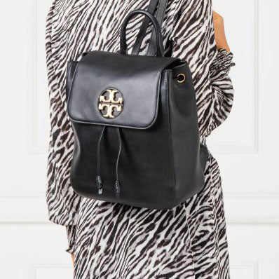 TORY BURCH Miller Metal-logo Backpack