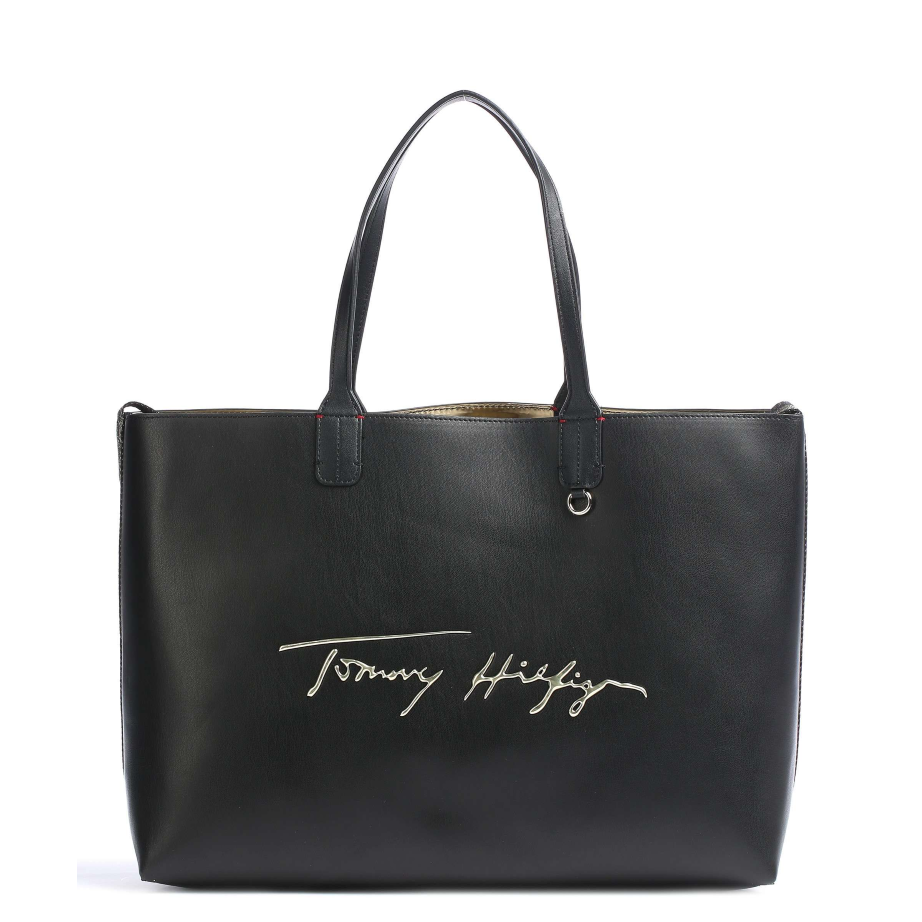 TOMMY HILFIGER Iconic Tommy Tote Bag Synthetic Leather