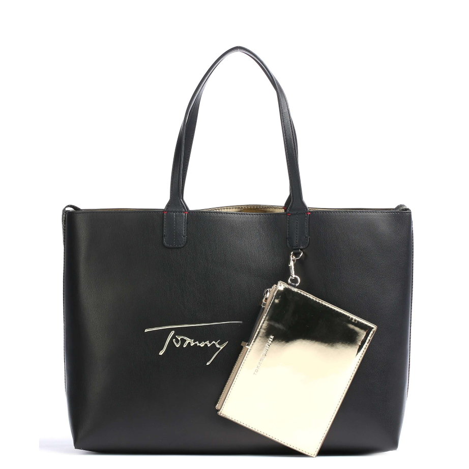TOMMY HILFIGER Iconic Tommy Tote Bag Synthetic Leather