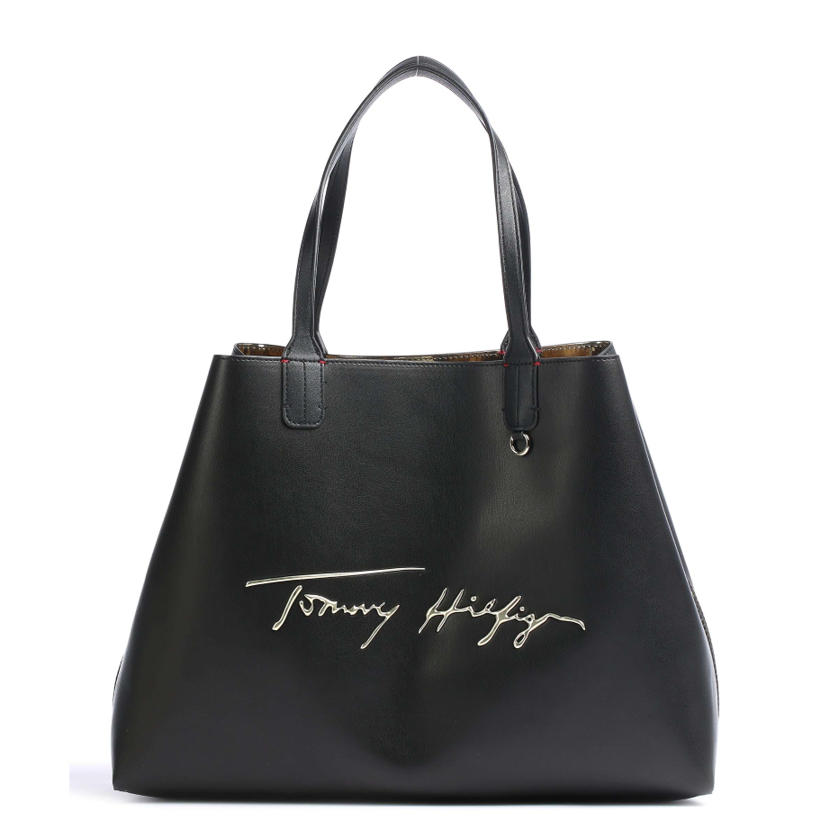 TOMMY HILFIGER Iconic Tommy Tote Bag Synthetic Leather