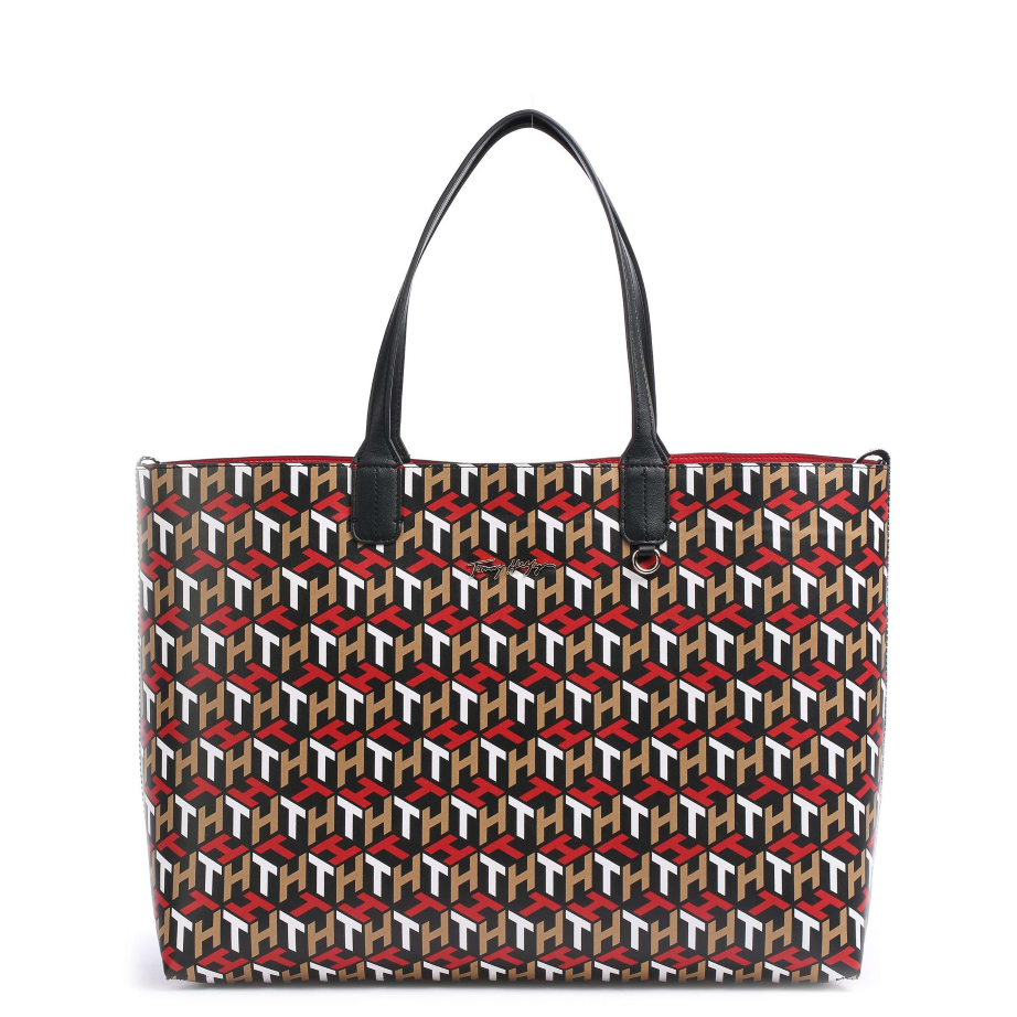 T.O.M.M.Y H.I.L.F.I.G.E.R Iconic Tommy Tote Bag Monogram (Reversible)