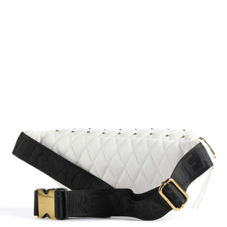 VERSACE JEANS COUTURE Quilted Waist Bag with Studs