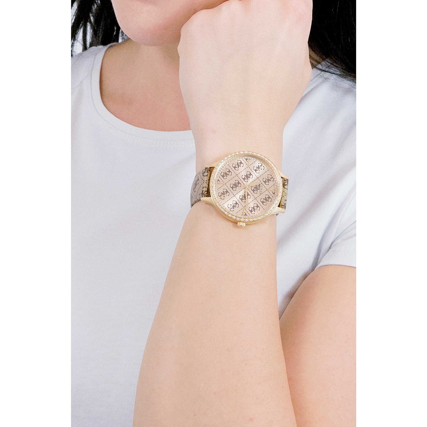 Guess Only Time/Analog Ladies Watch