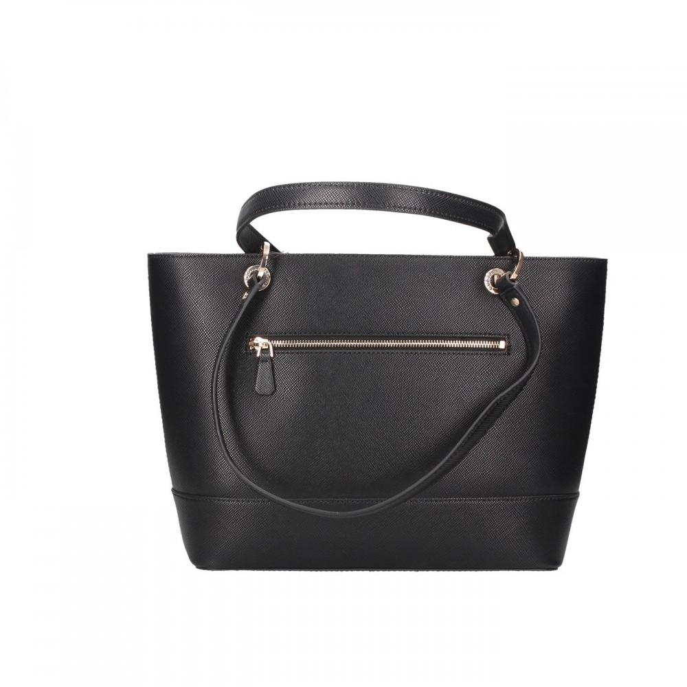 GUESS Shopper Bag with Zipper/Gold Accessories