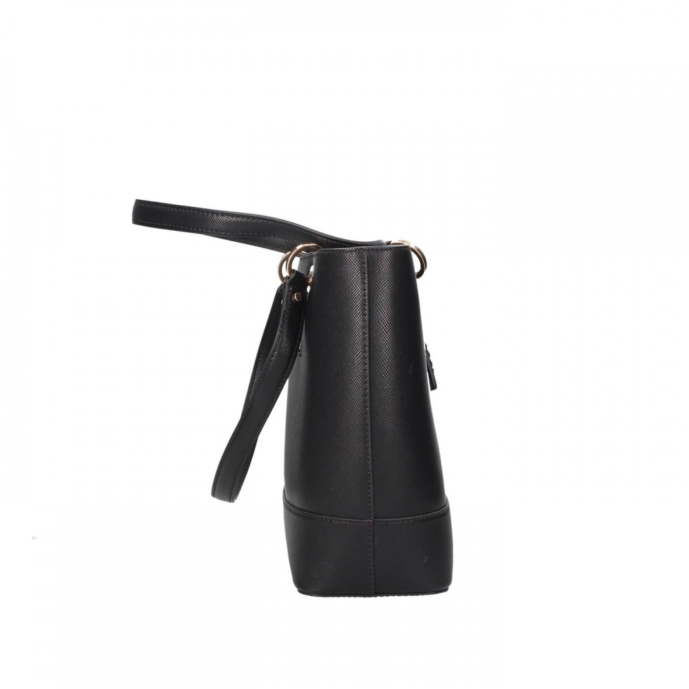 GUESS Shopper Bag with Zipper/Gold Accessories